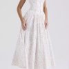 Women's Casual Bohemian Floral Printed Strapless Backless Beach Party A-Line Flowy Long Maxi Dress Summer