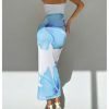Women's Floral Strapless Bodycon Maxi Dress Summer Tube Top Dresses