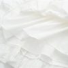 Women's Summer White Sexy Dress Strapless Sleeveless High Waist Slim Fit A-Line Party Club Dresses