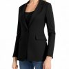 Womens Long Sleeve Blazers Business Casual Solid Lightweight Suit Jacket Office Blazer