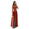Women's Sexy Tie Dye Off Shoulder Maxi Dress Gradient Cut Out Strapless Flowy Sundress Beach Long Dresses