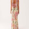 Women Strapless Floral Dress with Sarf Mesh Tube Maxi Dress Summer Cocktail Wedding Guest
