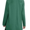 Womens Long Sleeve Tunic Tops Side Slit Crew Neck Oversized T Shirts Fall Casual Loose Fit Basic Tees Shirts