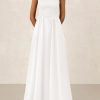 Women's Smocked Maxi Dresses 2025 Summer Beach Sundress Casual Spaghetti Strap Swing A Line Long Flowy Dress