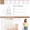 Womens Long Sleeve Tops Trendy V Neck Ribbed Lightweight Shirts Dressy Casual Loose Fit Blouses