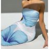 Women's Floral Strapless Bodycon Maxi Dress Summer Tube Top Dresses