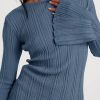 412nVlZH1L.jpg Womens Bell Long Sleeve Tops Going Out Knitted Pullover Sweater 2025 Fall Fashion Lightweight Winter Shirts