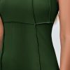 Womens Ribbed Tank Tops Fitted Summer Dressy Casual Sleeveless Shirts Cute Crew Neck Basic Tee