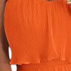 Women's Tube Top Ruffled Tiered Maxi Dress Sleeveless Backless Bodycon Smocked Shirred Party Holiday Long Dress