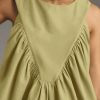 Womens Peplum Babydoll Tank Tops Summer Sleeveless Loose T Shirts Casual Shirred Flowy Tops