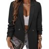 419ZCv49HrL.jpg Women Business Casual Blazer Jacket Fashion with Lined Work Professional Suit Jacket