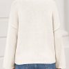 Womens Oversized Crew Neck Sweater Fall Long Sleeve Knit Tops Trendy Casual Loose Fit Pullover Sweaters