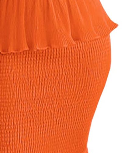 Women's Tube Top Ruffled Tiered Maxi Dress Sleeveless Backless Bodycon Smocked Shirred Party Holiday Long Dress