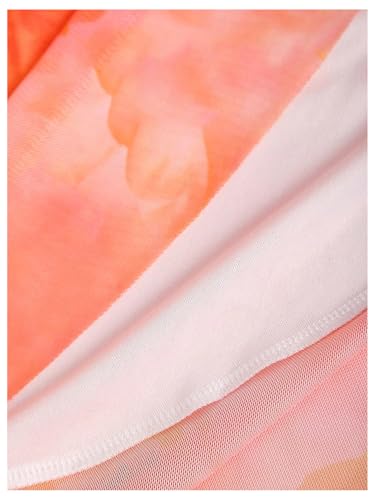 Women's Floral Print Strapless Bodycon Tube Top Dress Sleeveless Summer Wedding Guest Cocktail Sundresses