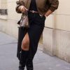 Womens Faux Leather Bomber Jackets Baseball Collar Zip Up Cropped Biker Coat with Pockets