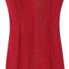 Women's Red Shiny Dress Strapless Lace Up Back Drawstring Bodycon Sexy Party Club Dresses