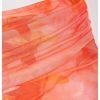 Women's Floral Print Strapless Bodycon Tube Top Dress Sleeveless Summer Wedding Guest Cocktail Sundresses