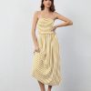 Women Striped Strapless Flowy Maxi Dress Backless Patchwork Tube Top Dress Summer Party Formal Long Dresses