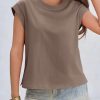 41dE6pcbv4L.jpg Womens Cap Sleeve Cotton Tank Tops Summer Casual Loose Fit T Shirts Crew Neck Basic Tee