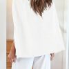 Women's Casual Cape Blazer Jackets Split Sleeve Open Front Elegant Evening Party Workwear