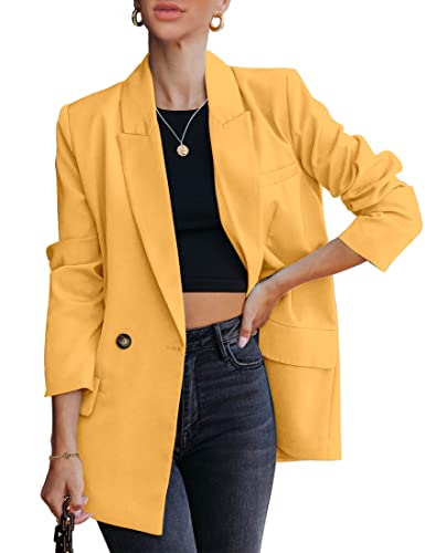 Blazer Jackets for Women Work Casual Office Long Sleeve Fashion Dressy Business Outfits