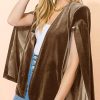 Women's Velvet Cape Blazer Jackets Casual Split Long Sleeve Open Front Coat