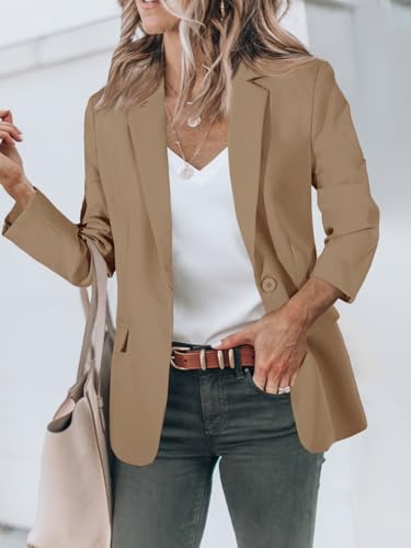 41u43y00uCL.jpg Womens Work Blazers Long Sleeve Open Front Suit Jackets 2025 Business Casual Outfits