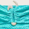 Women's Summer Cut Out Maxi Tube Top Dress Strapless High Split Bodycon Beach Vacation Dresses