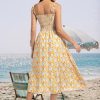 Women's Strapless Bohemian Beach Maxi Dress Casual Tube Top Long Dress Summer Sundress 0215