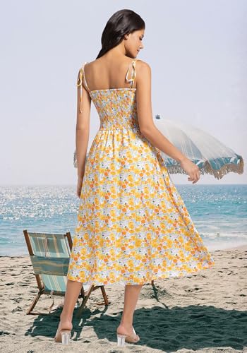 Women's Strapless Bohemian Beach Maxi Dress Casual Tube Top Long Dress Summer Sundress 0215