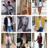 Blazer Jackets for Women Open Front Long Sleeve Work Office Casual Blazers with Pockets S-2XL