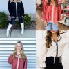 Womens Ruffle Puff Sleeve Blouse V Neck Trim Shirts Trendy Casual Loose Fit Tops