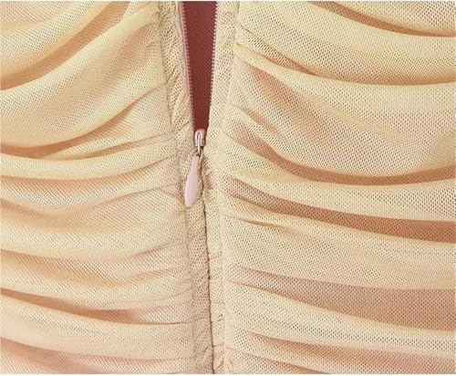 Women's Gradient Tie Dye Halter Scarf Dress Strapless Backless Ruched Summer Party Bodycon Dresses