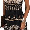 Summer Dresses for Women 2025 Casual Floral Halter Neck A-line Beach Vacation Sundresses with Pockets