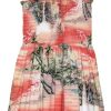 Girls Paradise Island Surf Elastic Tube Top Sundress